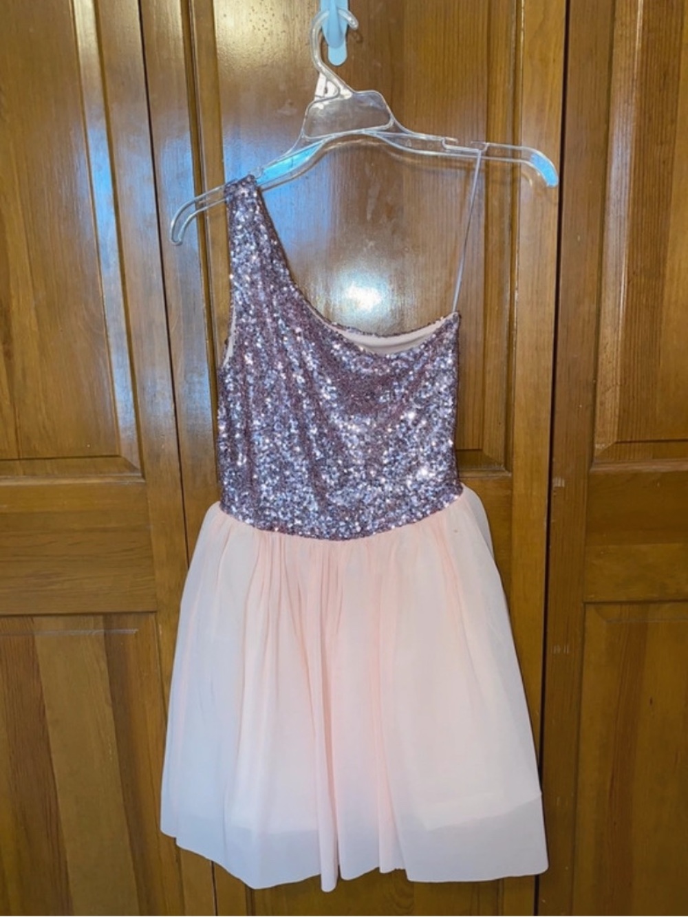 ASOS Formal Princess Sequin Mini Dress US 4